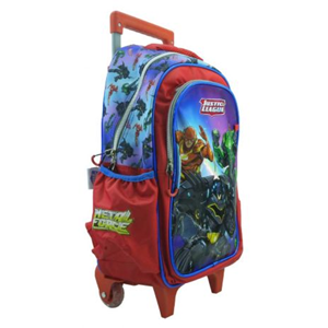 کوله پشتی چرخدار 40 سانتی Justice League مدل Rainbow Max - Backpack - Trolly Bag - Justice League _کیف مدرسه